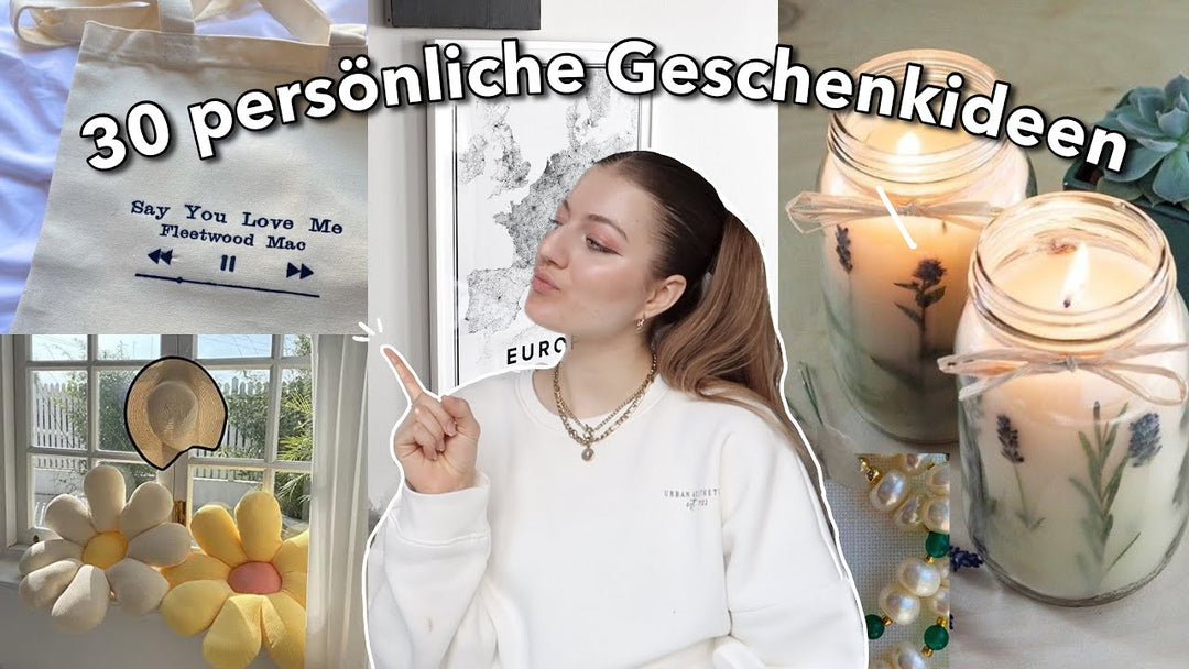 PERSÖNLICHE GESCHENKE für die Freundin🎁/ beste Freundin/ Frauen/ Schwester/ Mutter (DIY Geschenke)