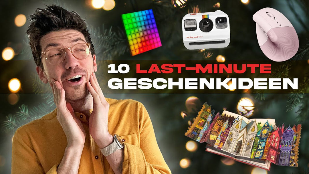 10 Last-Minute Geschenkideen, die nicht kacke sind...