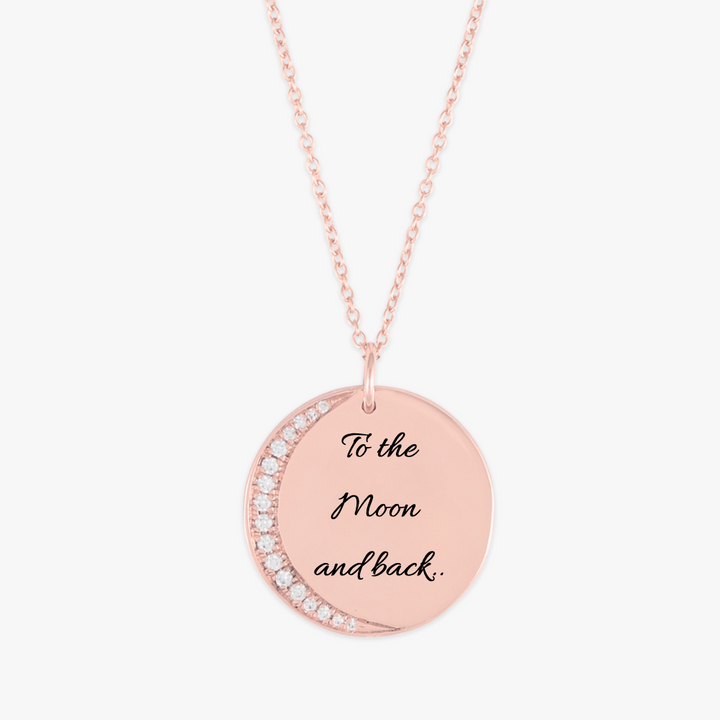 Moonlit Memories Medallion Necklace - Herzschmuck