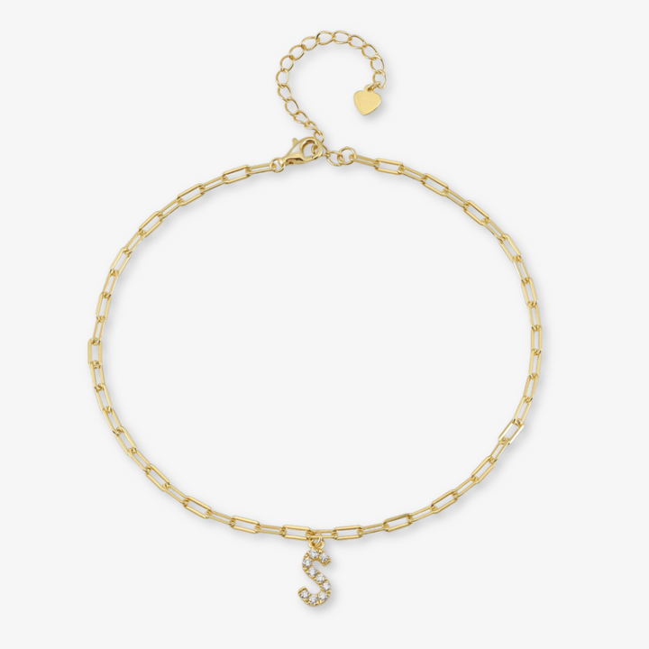 Linkchain Iniciály Anklet Luxusné