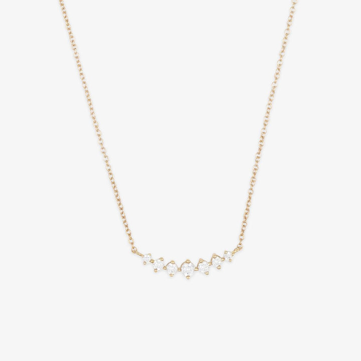 Elegante 18K Gold Diamant Halskette | 0.19ct SI H-I Diamanten