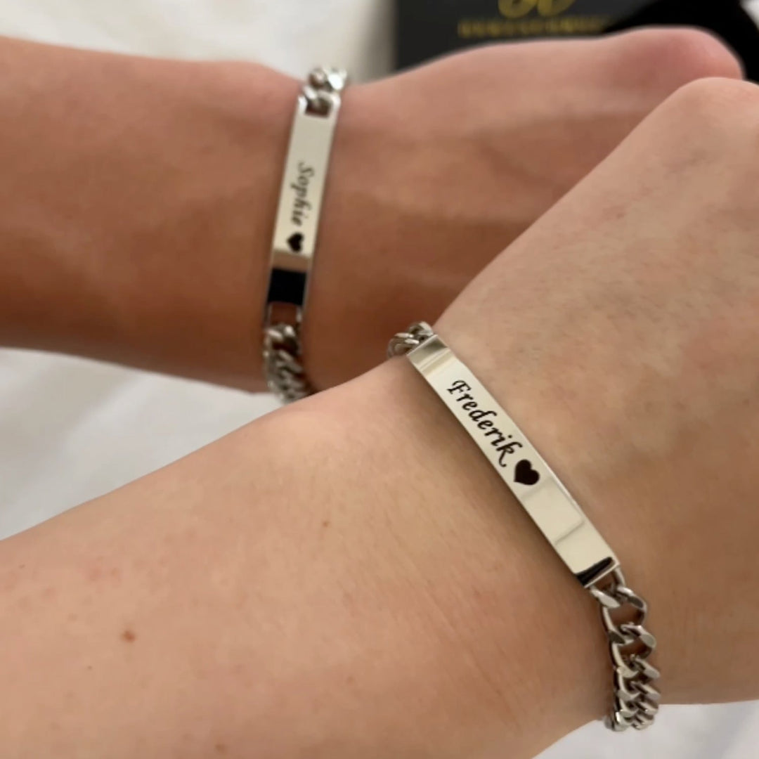 Personalisierte Partnerarmbänder