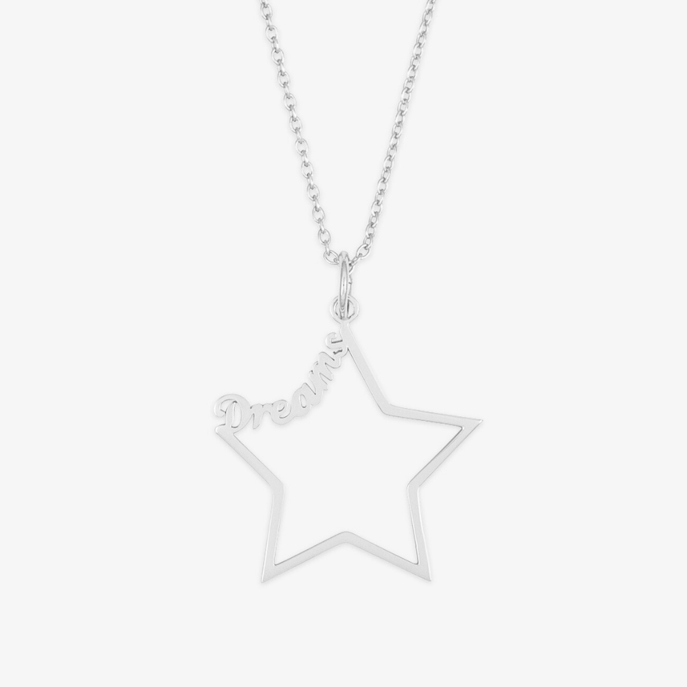 Star Name Necklace - Herzschmuck