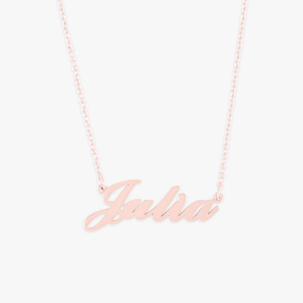 Name Necklace - Herzschmuck