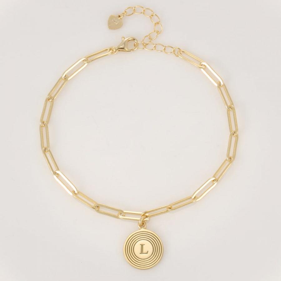 Letters Engraving Bracelet - Herzschmuck