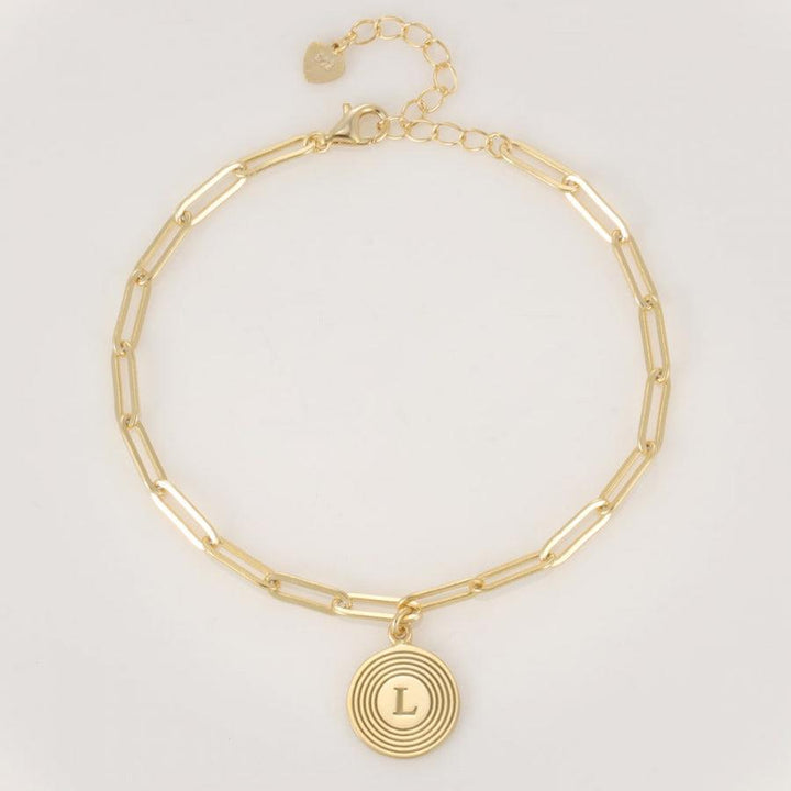 Letters Engraving Bracelet - Herzschmuck